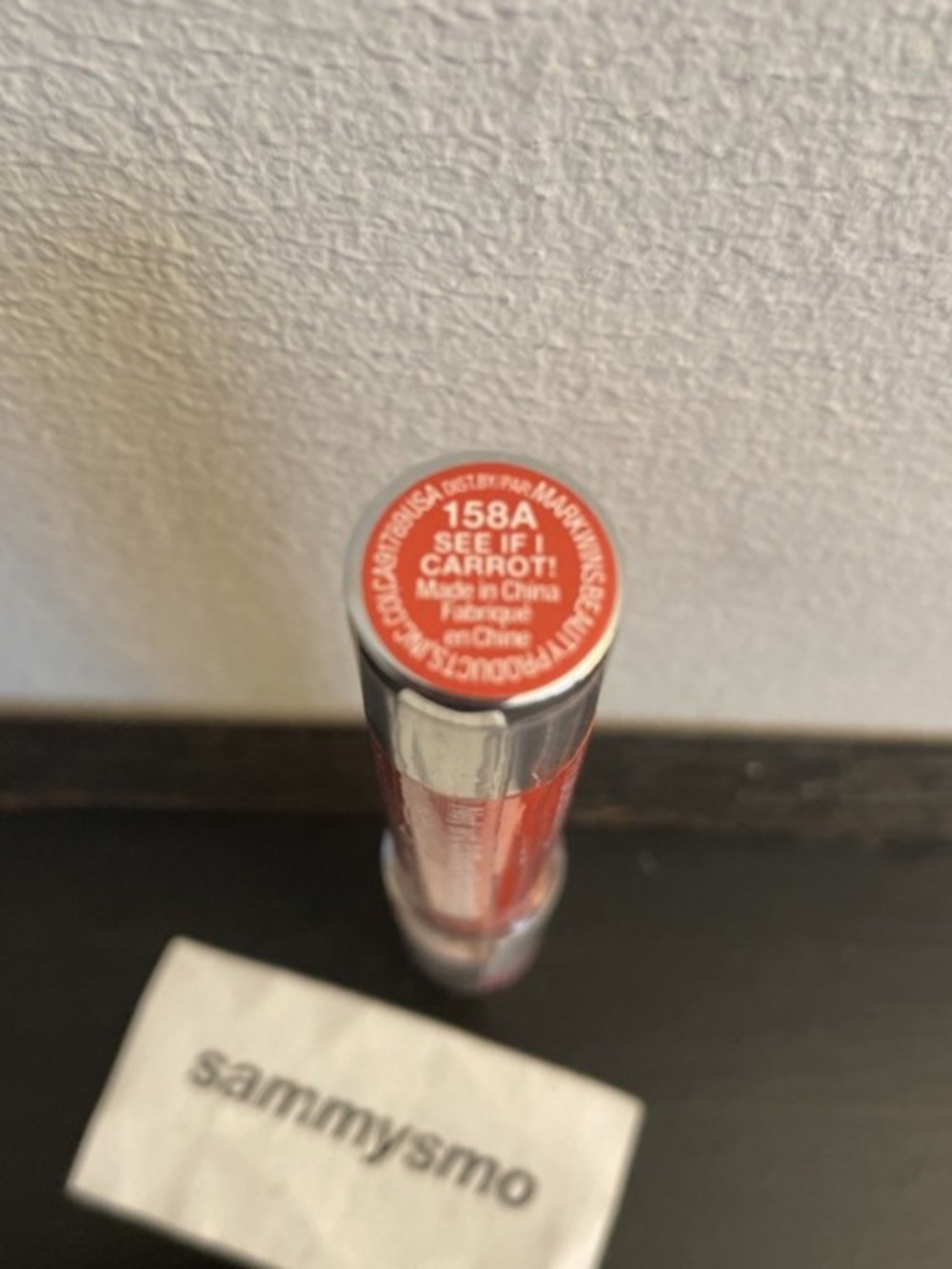 Wet N Wild Megaslicks Balm Stain See if I Carrot! 158A